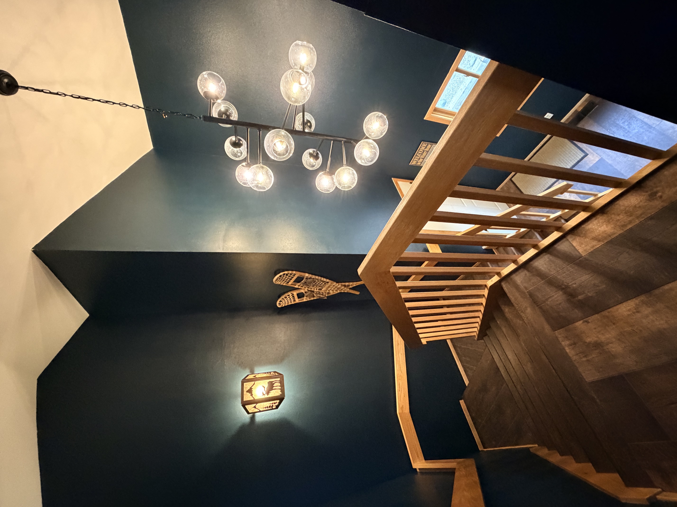 Vaulted ceilings and stairs