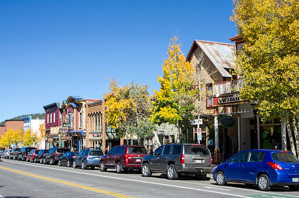 Historic Main Street Breckenridge storefronts