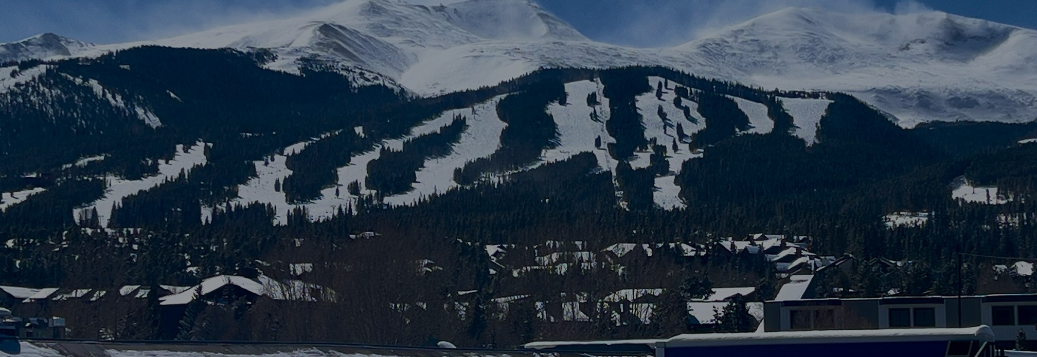 View of the Tenmile Range and Dillon Reservoir from The Eyrie