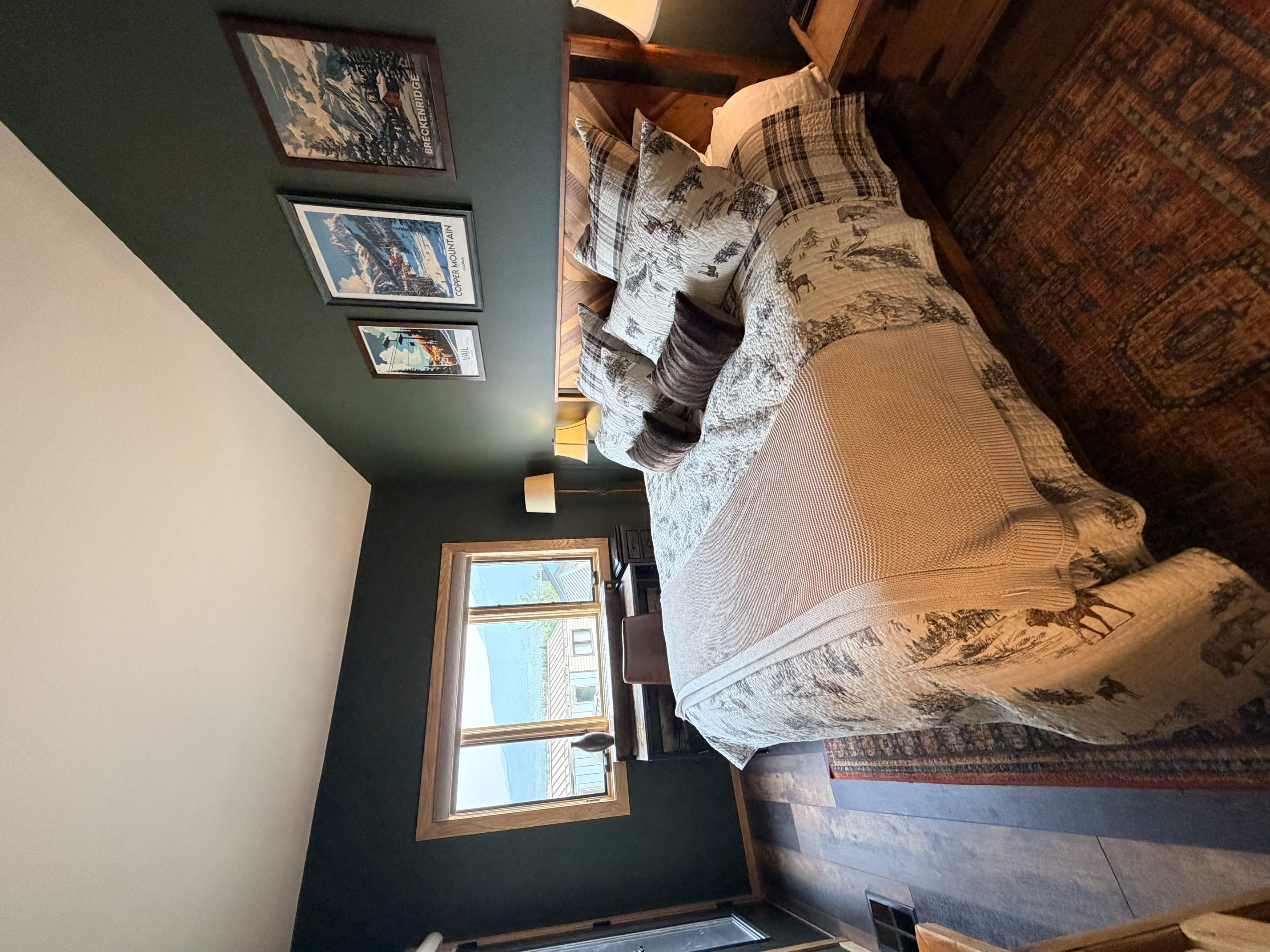 Secondary bedroom at The Eyrie
